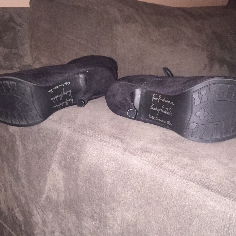 Kardashian Kollection high heel boots - Picture 4 of 5